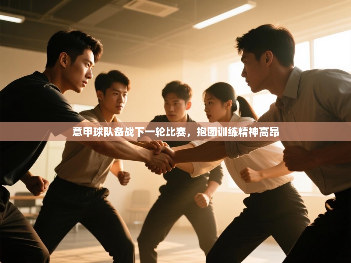 意甲球队备战下一轮比赛,抱团训练精神高昂 第1张